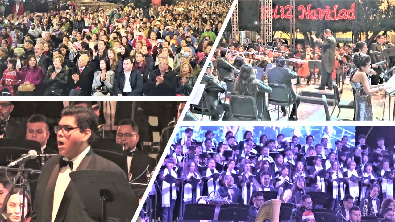 Viven en Celaya espíritu navideño en Concierto del Conservatorio