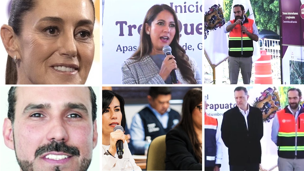DESDE LA MAÑANERA DAN BANDERAZO A TREN DE PASAJEROS QUERÉTARO-IRAPUATO DESDE LA MAÑANERA DAN BANDERAZO A TREN DE PASAJEROS QUERÉTARO-IRAPUATO